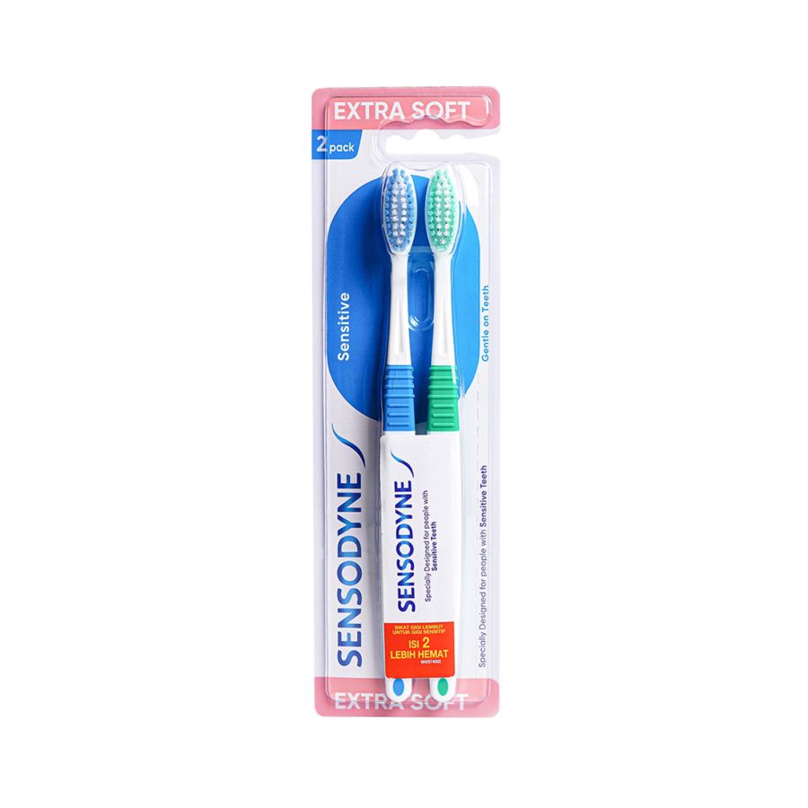 Sensodyne Toothbrush Ultra Sensitive Extra Soft isi 2/Sikat Gigi 1packs