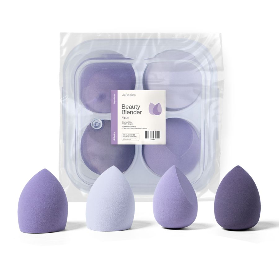Beauty Blender Spons A Basics 4 pcs 1pack