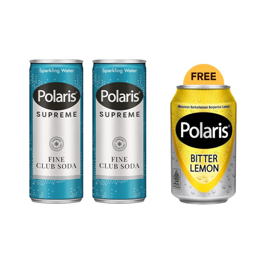 Buy 2 Polaris Supreme Fine Club Soda Free 1 Polaris Bitter Lemon