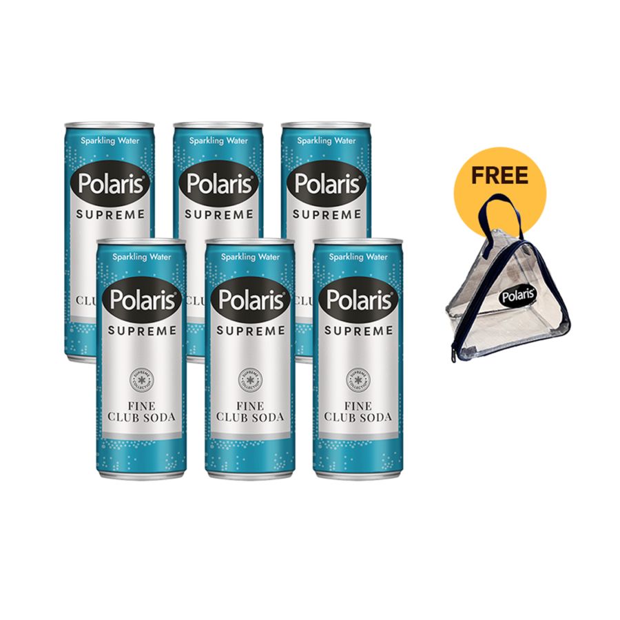 Buy 6 Polaris Supreme Fine Club Soda Free 1 Jelly Bag