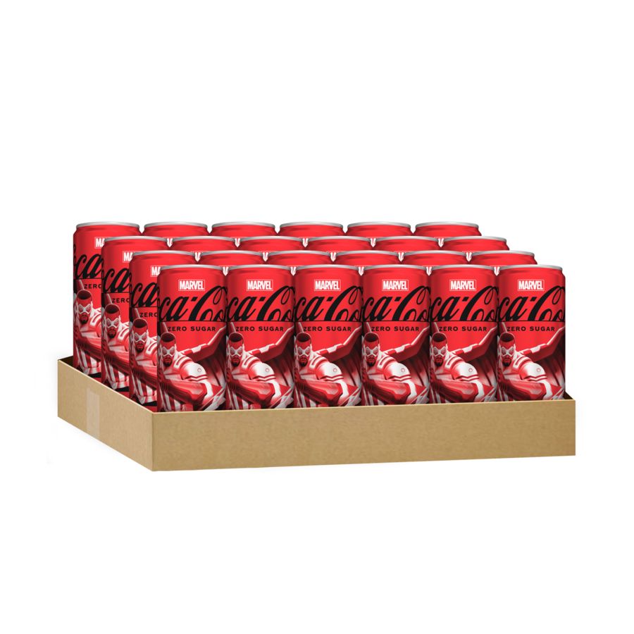 Coca-Cola Zero Can 250ml x 24 pcs/Minuman Soda