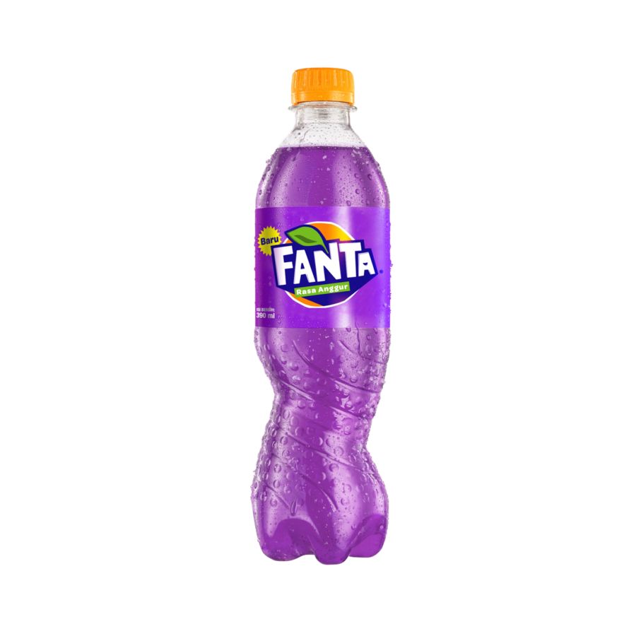 Fanta Grape Botol/Minuman Soda 390ml 390ml