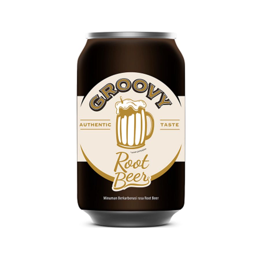 Groovy Root Brew Can 330ml