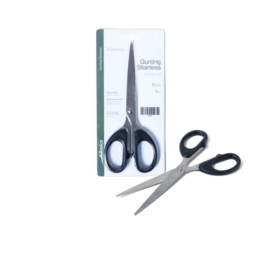 Gunting Stainless 16cm - A Basics 1pcs