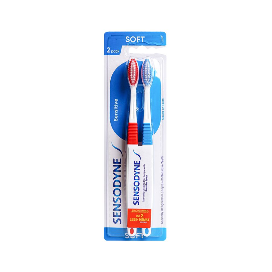 Sensodyne Toothbrush Ultra Sensitive Soft isi 2/Sikat Gigi 1packs