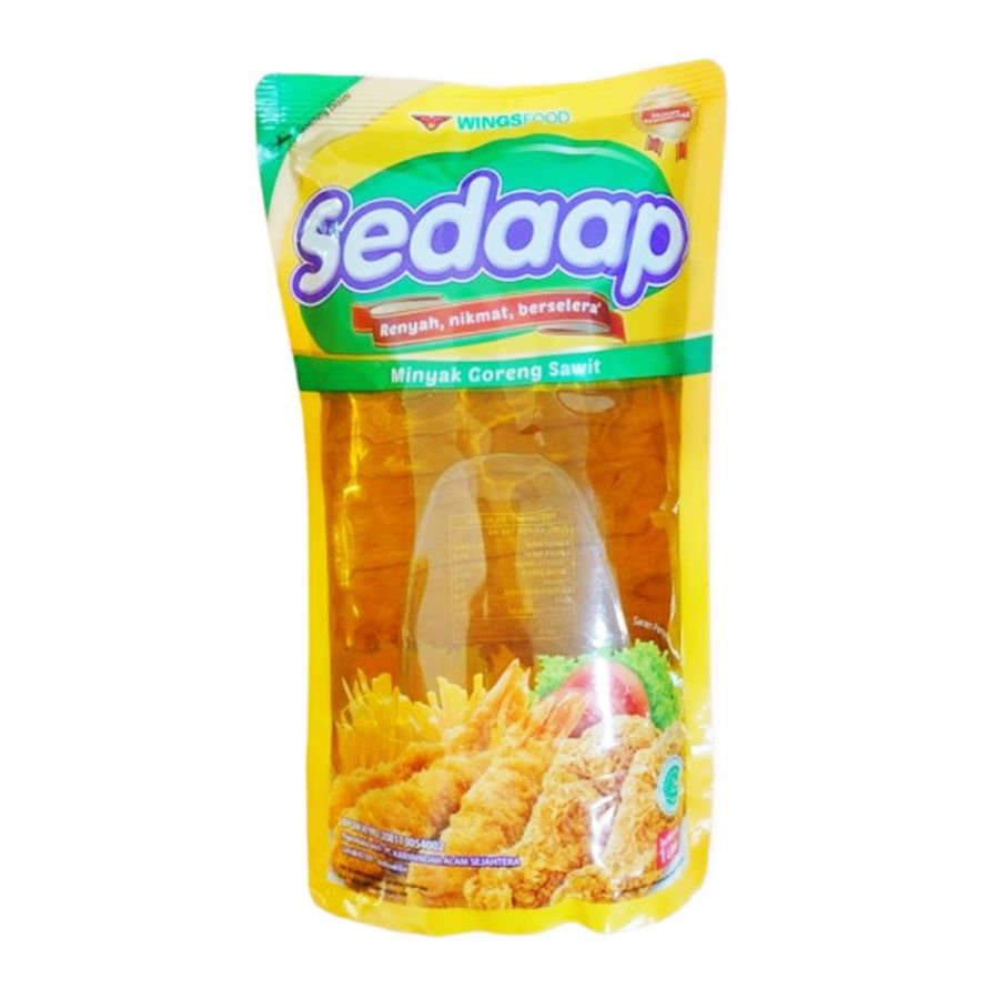 Sedaap Minyak Goreng Pouch/Cooking Oil 1liter