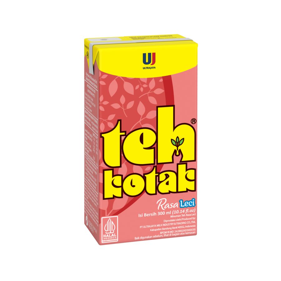 Ultrajaya Teh Kotak Rasa Leci 300ml