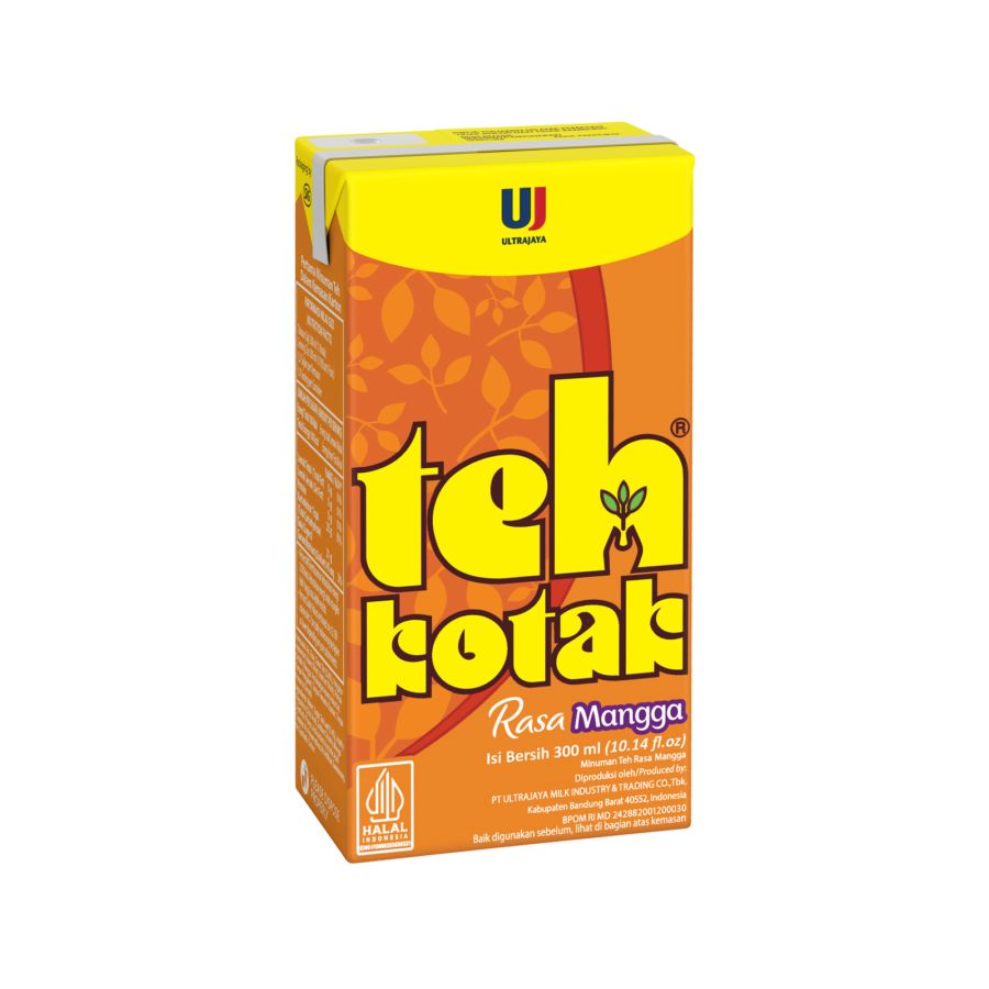 Ultrajaya Teh Kotak Rasa Mangga 300ml