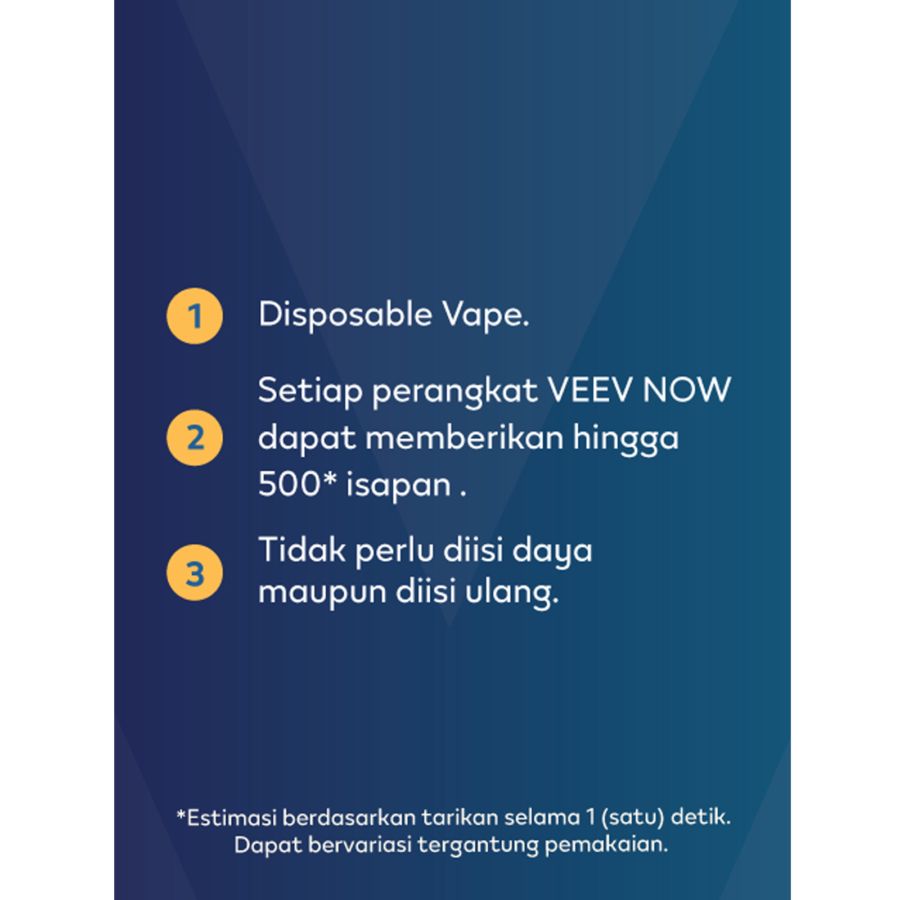 Veev Now Disposable Pods Strawberry Rokok Elektrik 1pcs