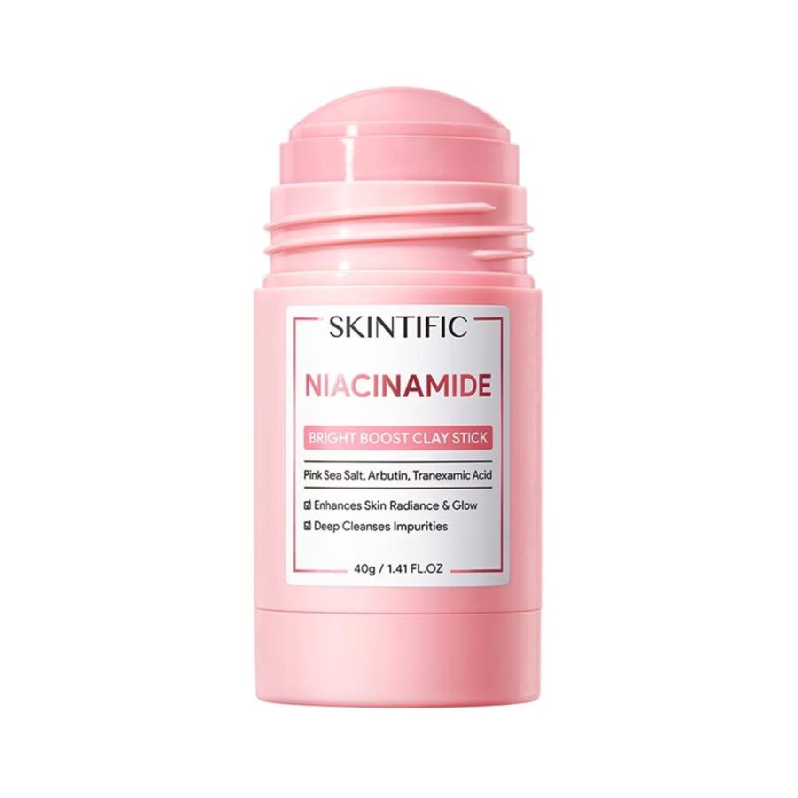 Skintific Niacinamide Bright Boost Clay Stick Mask 40 gr