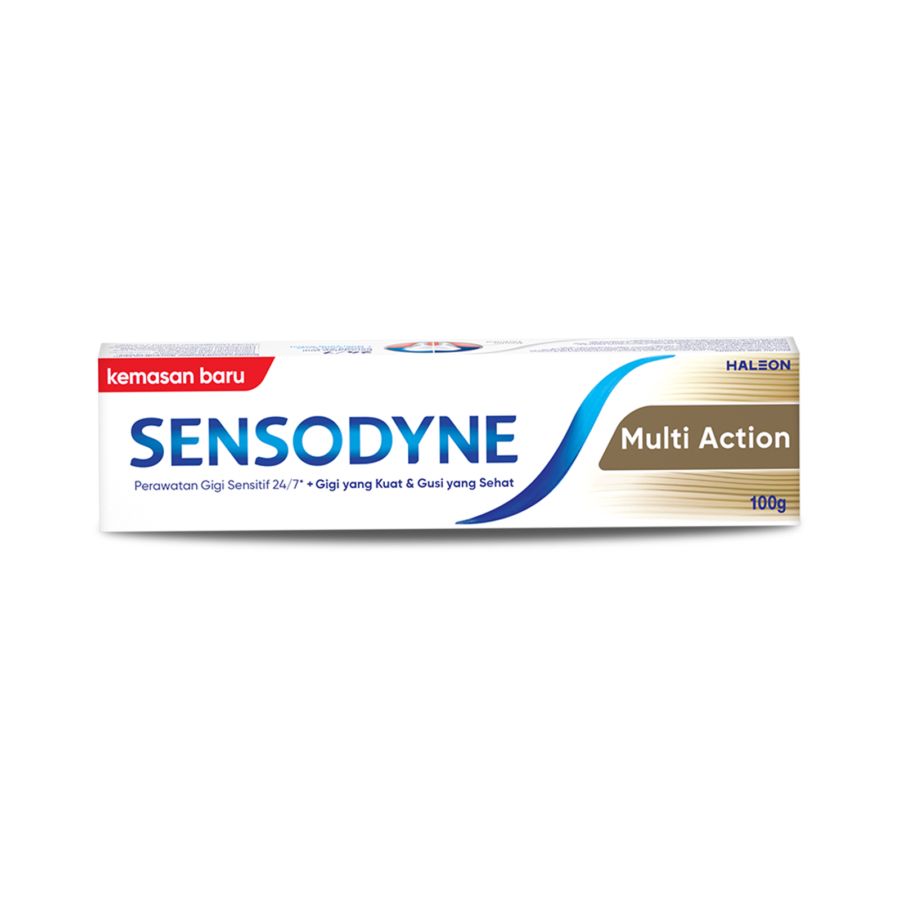 Sensodyne Pasta Gigi Sensitif Essensial Care Multi Action 100gr 100gram