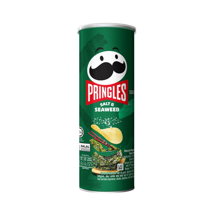 Pringles Salt & Seaweed/Keripik Kentang 102gram