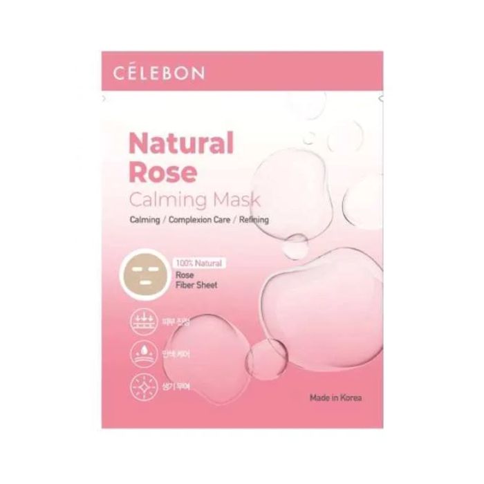 Celebon Natural Rose Calming Sheet Mask