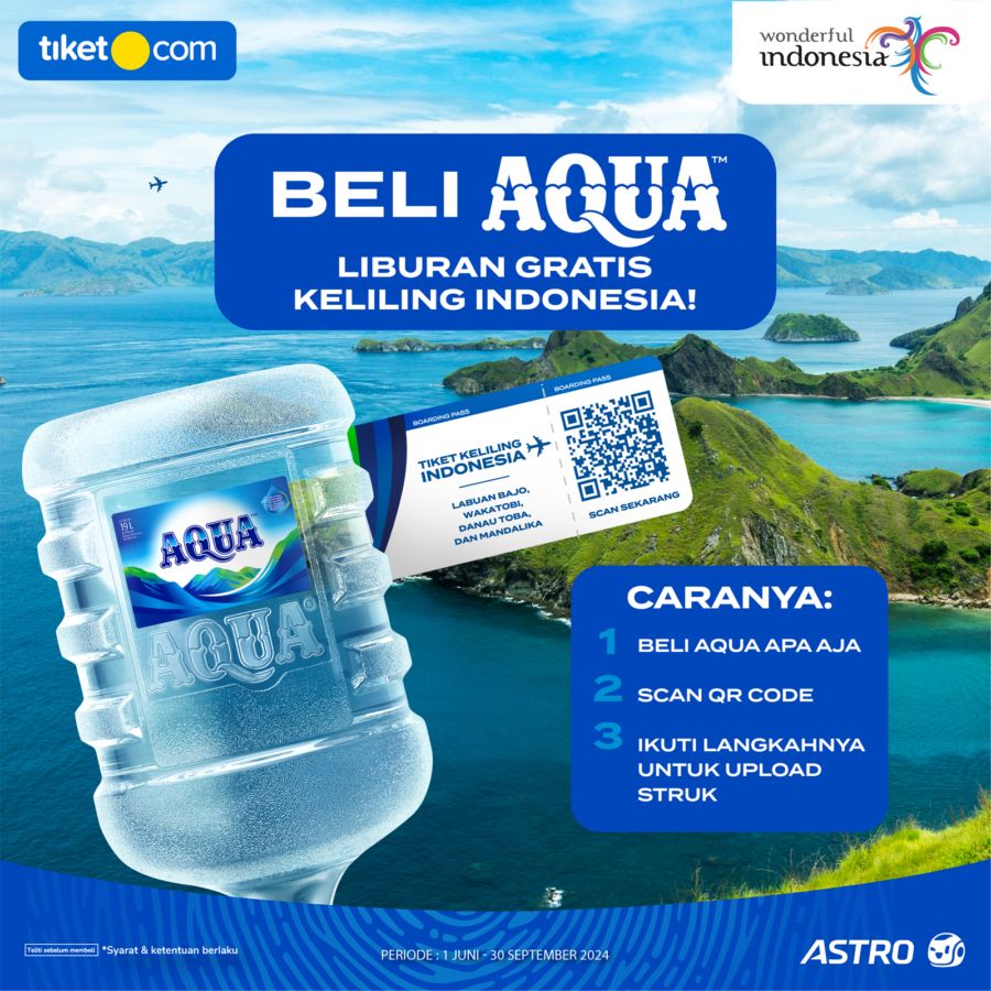 Bundle Aqua 19L (Galon + Air) 1pcs