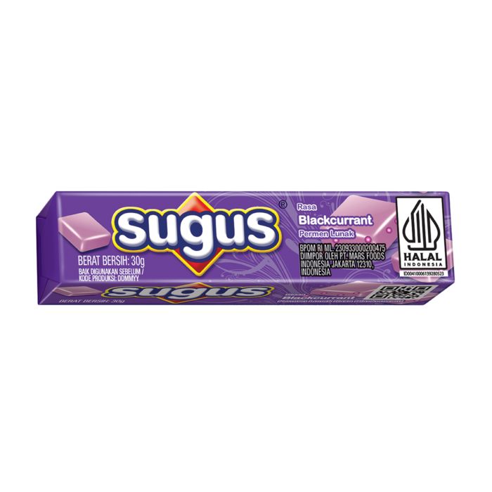 Sugus Blackcurrant Permen Stick