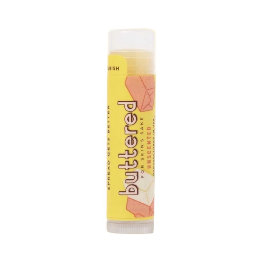 Buttered Premium Unscented SPF 15 Lip Balm 4gram