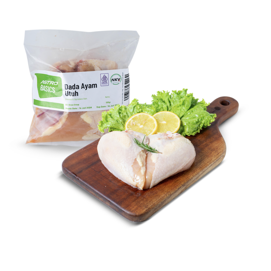 Dada Ayam Utuh 450gr - 550gr - Astro Basics/Chicken Breast