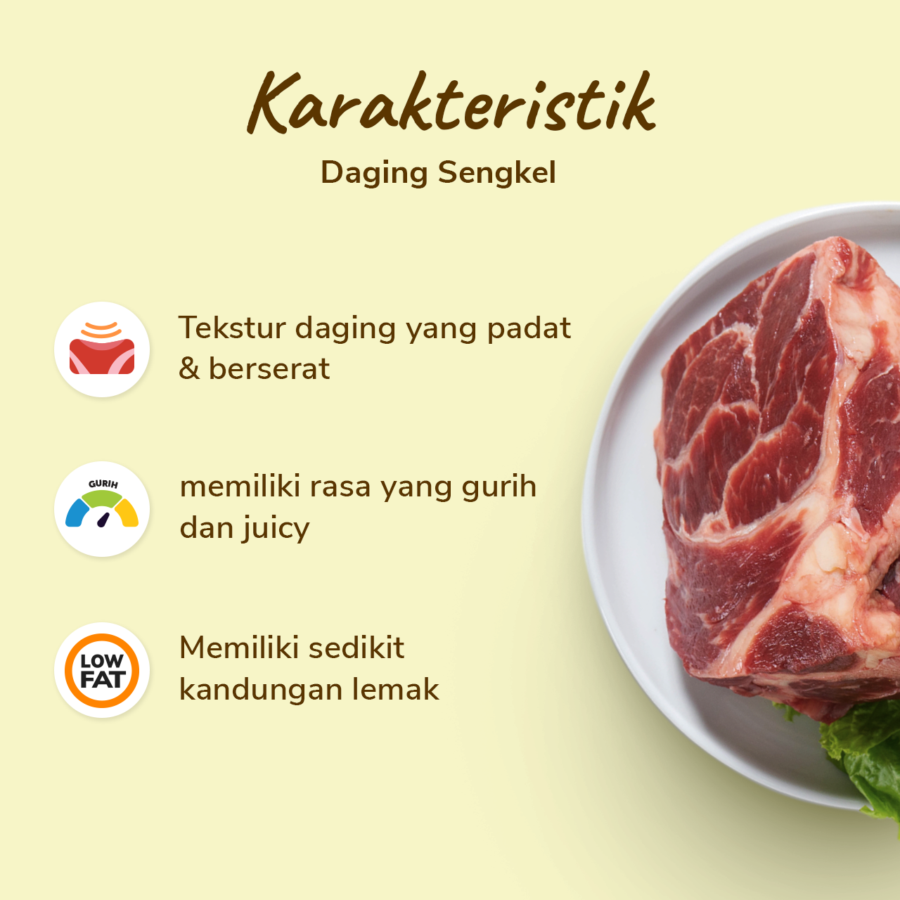 Daging Sengkel Import Astro Goods 500gram