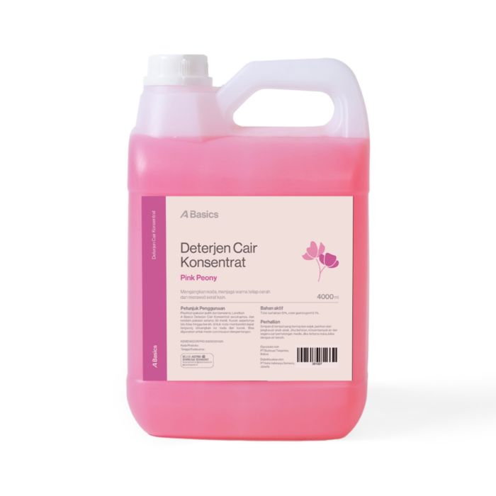 Deterjen Cair Konsentrat Pink Peony Detergent Cair - Astro Basics