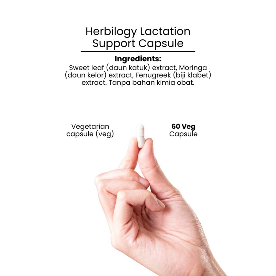 Herbilogy Lactation Support (Breastfeeding) 60kapsul