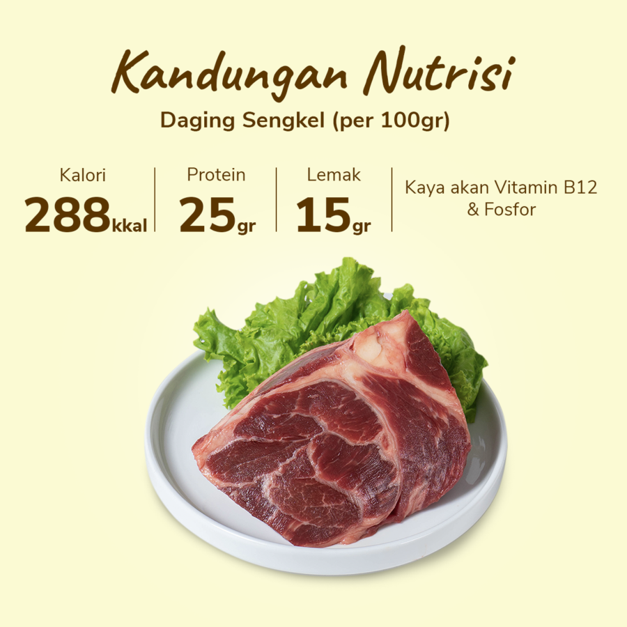 Daging Sengkel Import Astro Goods 500gram