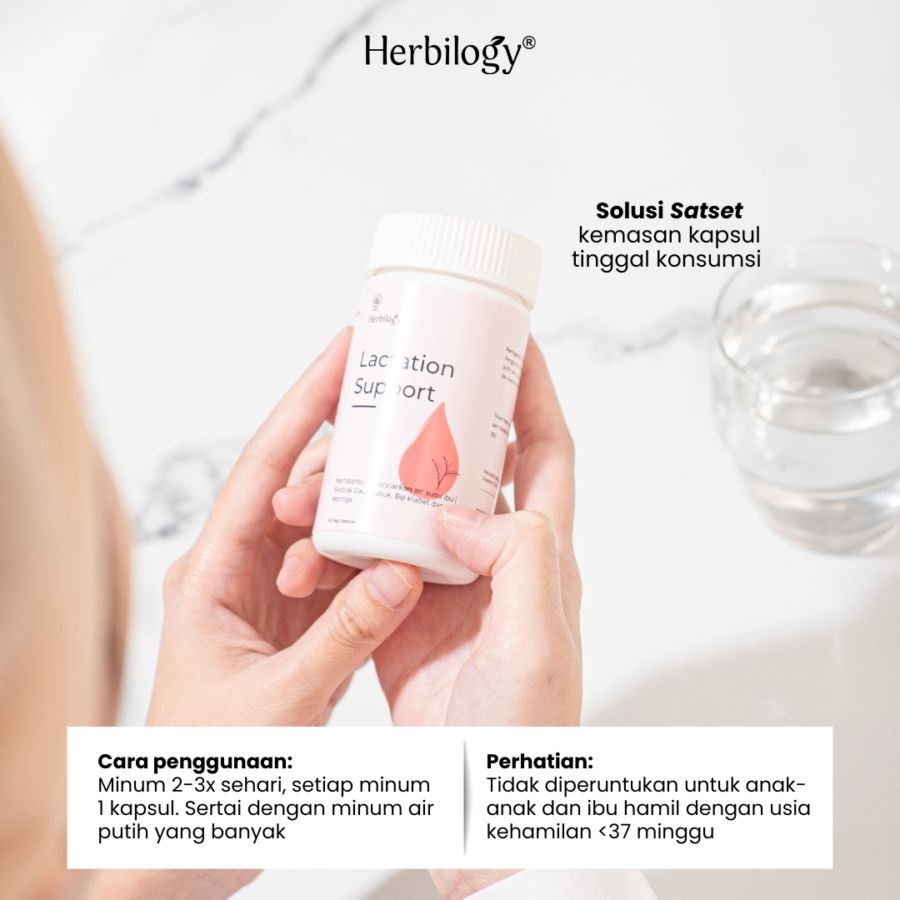 Herbilogy Lactation Support (Breastfeeding) 60kapsul