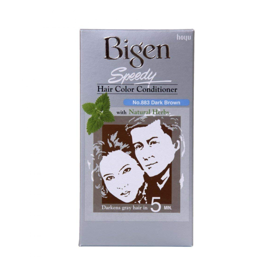 Bigen Speedy Hair Color Dark Brown Cat Rambut 40gram