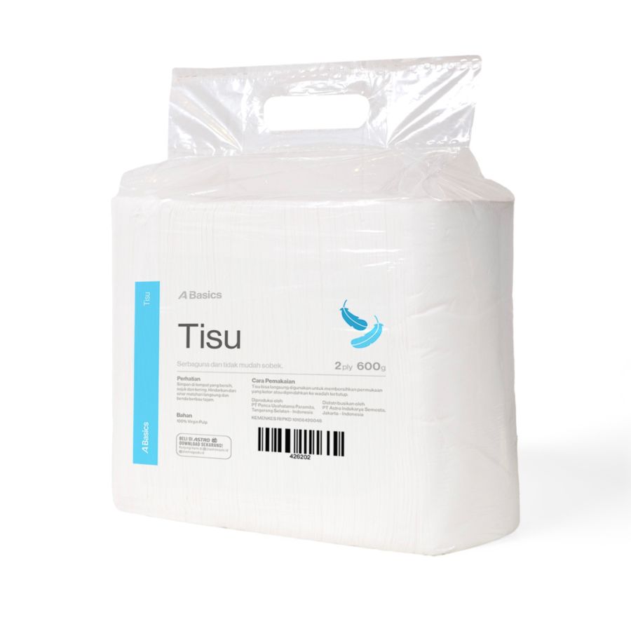 Tissue 2 Ply A Basics 600gram