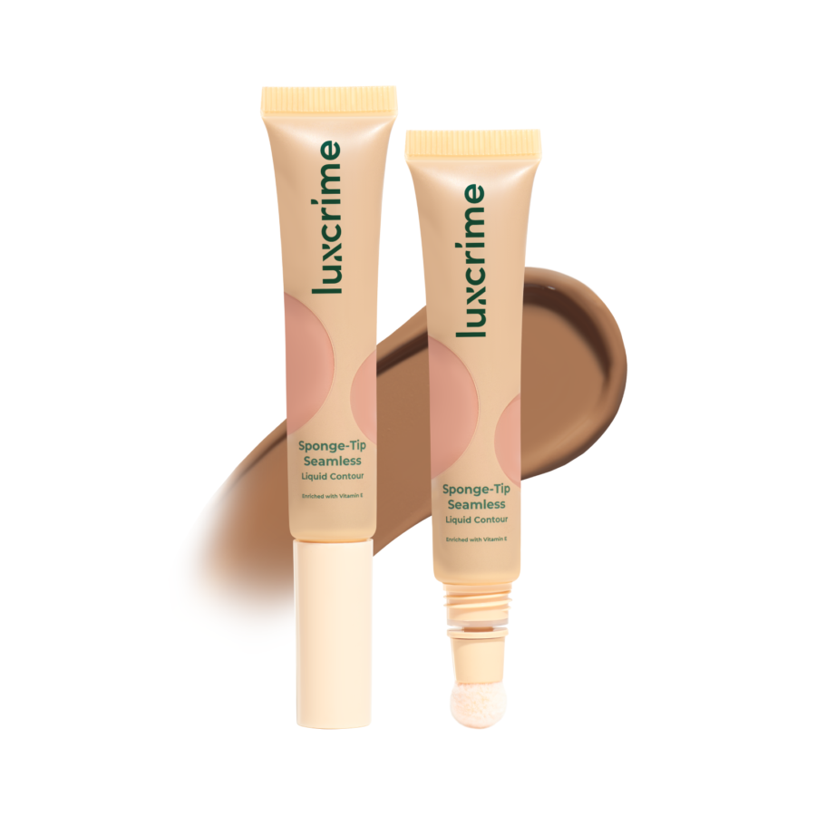 Luxcrime Sponge-Tip Seamless Liquid Contour Praline 1pcs
