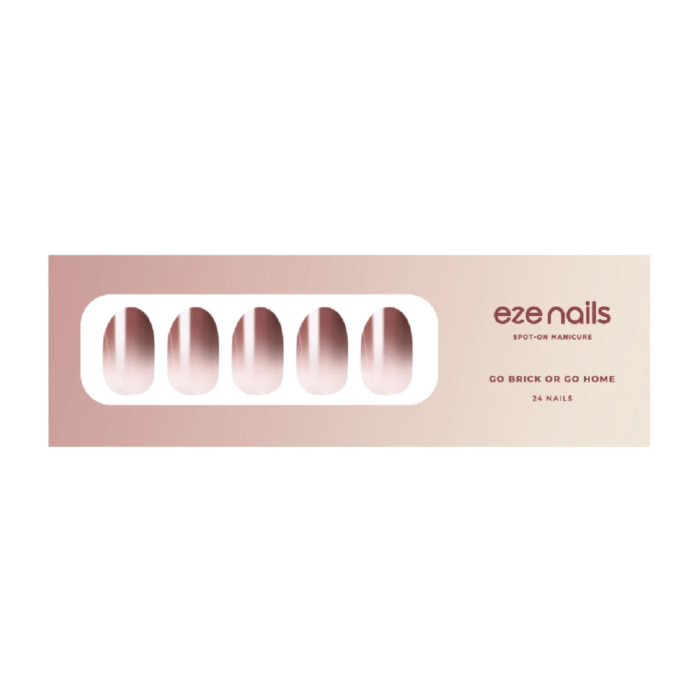 Eze Nails Go Brick Or Go Home (Kuku Palsu Tempel)