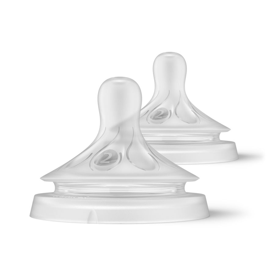 Philips Avent Teat Natural 3.0 T2 2 pcs Dot Botol Bayi 2pcs