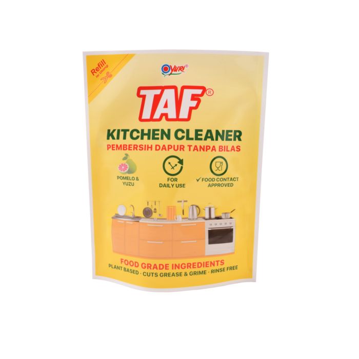 Yuri Taf Kitchen Cleaner Pouch 375ml/Pembersih Lainnya 375ml 375ml