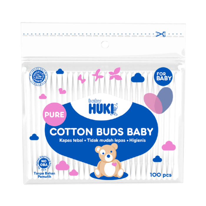 Huki Extra Fine Baby Cotton Buds