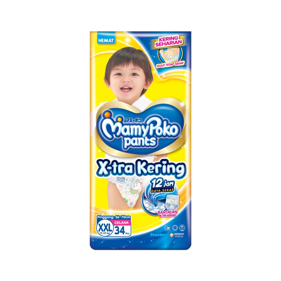 Mamypoko X-Tra Kering Pants Diapers XXL34 1pack