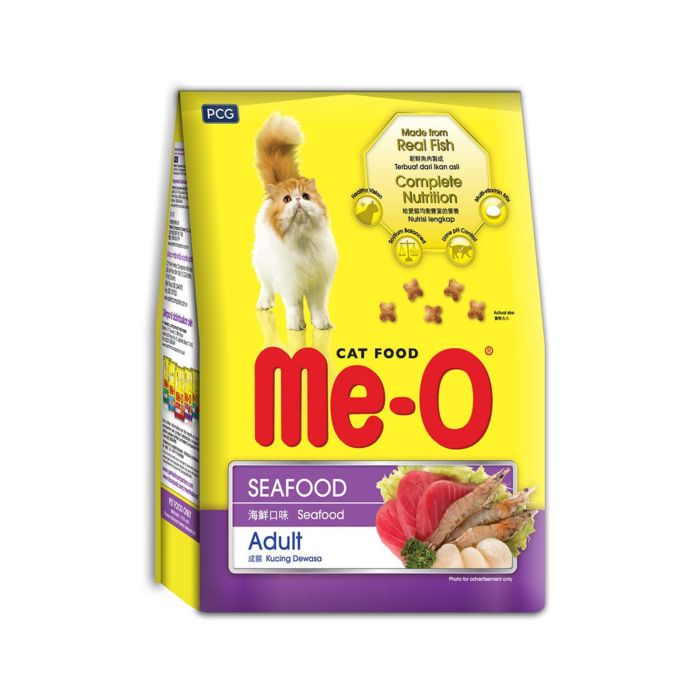 Me-O Dry Cat Adult Seafood