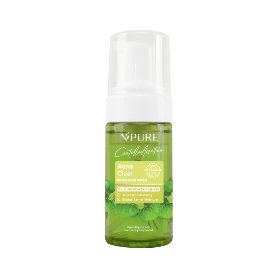 NPURE Cica Acne Clear Foam Facial Wash 100ml