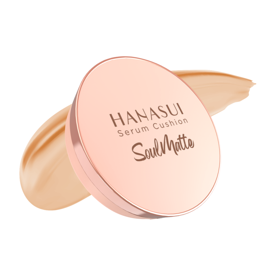 Hanasui Serum Cushion Soulmatte Natural 15gram