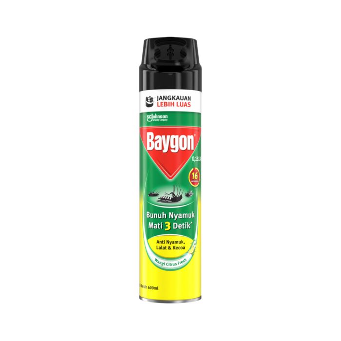 Baygon Aerosol Citrus Fresh Pembasmi Serangga