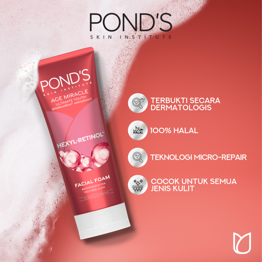 Ponds Age Miracle Youthful Glow Face Wash 100gram