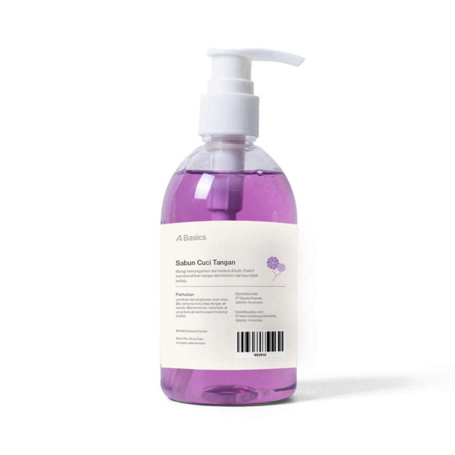 Purple Musk Handsoap A Basics Bottle 250ml