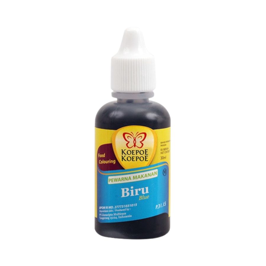 Koepoe Koepoe Pewarna Makanan Biru 30ml