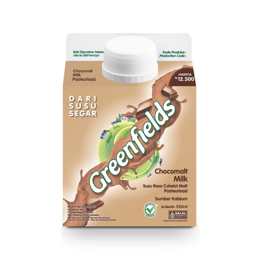 Greenfields Fresh Milk Choco Malt 320ml