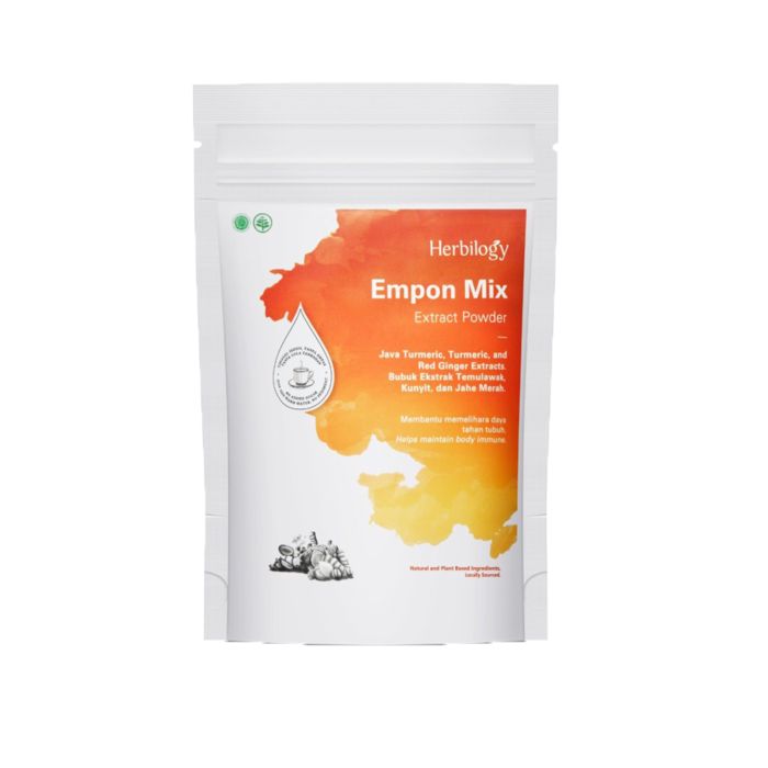 Herbilogy Empon Mix (Ekstrak Powder Kunyit, Temulawak, Jahe Merah)