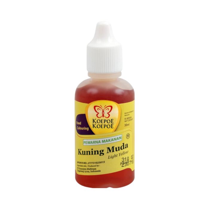 Koepoe Koepoe Pewarna Makanan Kuning Muda
