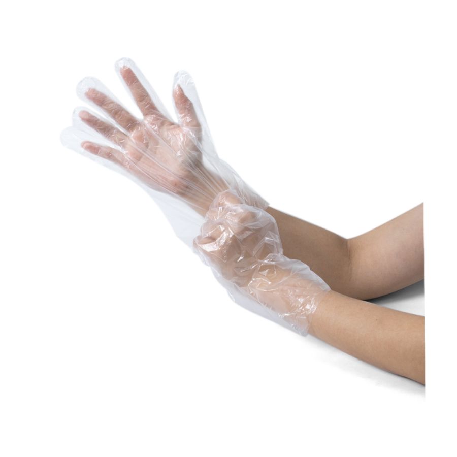 Sarung Tangan Plastik A Basics 100pcs