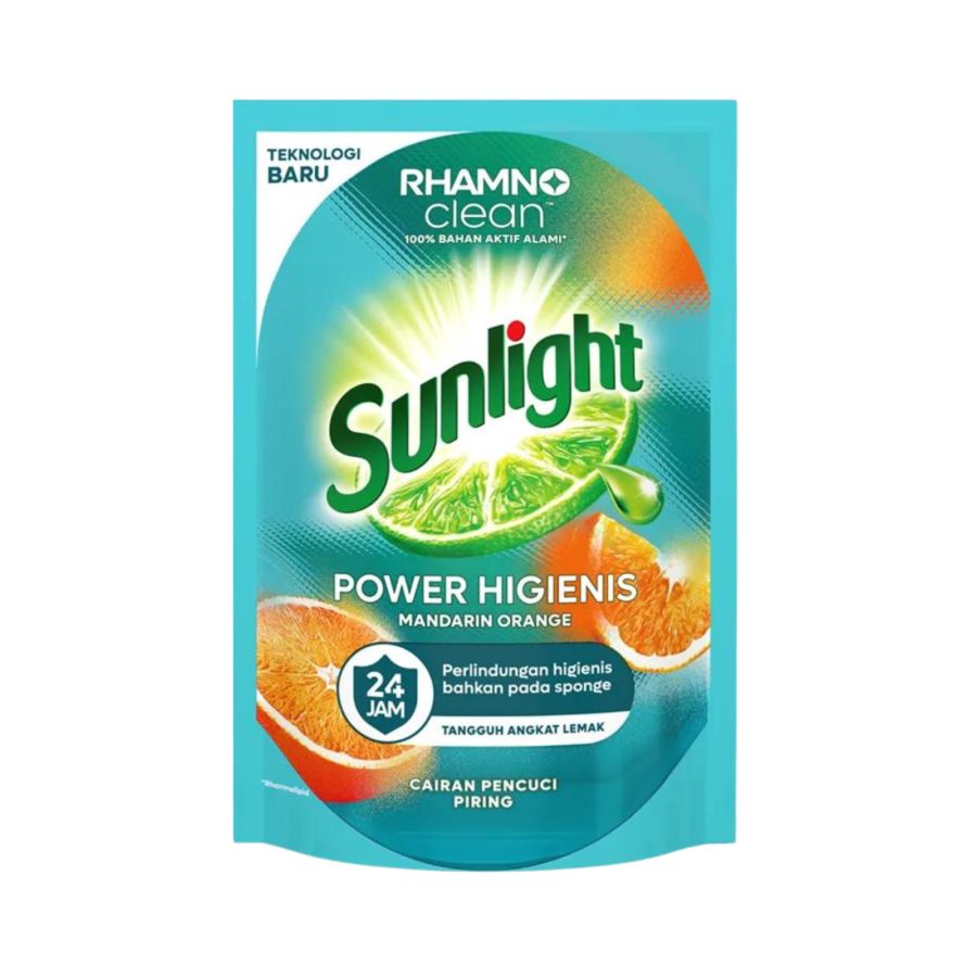 Sunlight Extra Higienis pouch 650ml/Sabun Cuci Piring 650ml