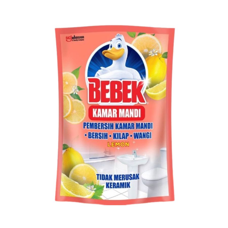 Bebek Bathroom Lemon Pouch 400ml/Pembersih Kamar Mandi 400ml