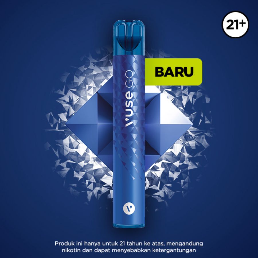 Vuse Go 700 Blueberry Ice Rokok Elektrik 1pcs