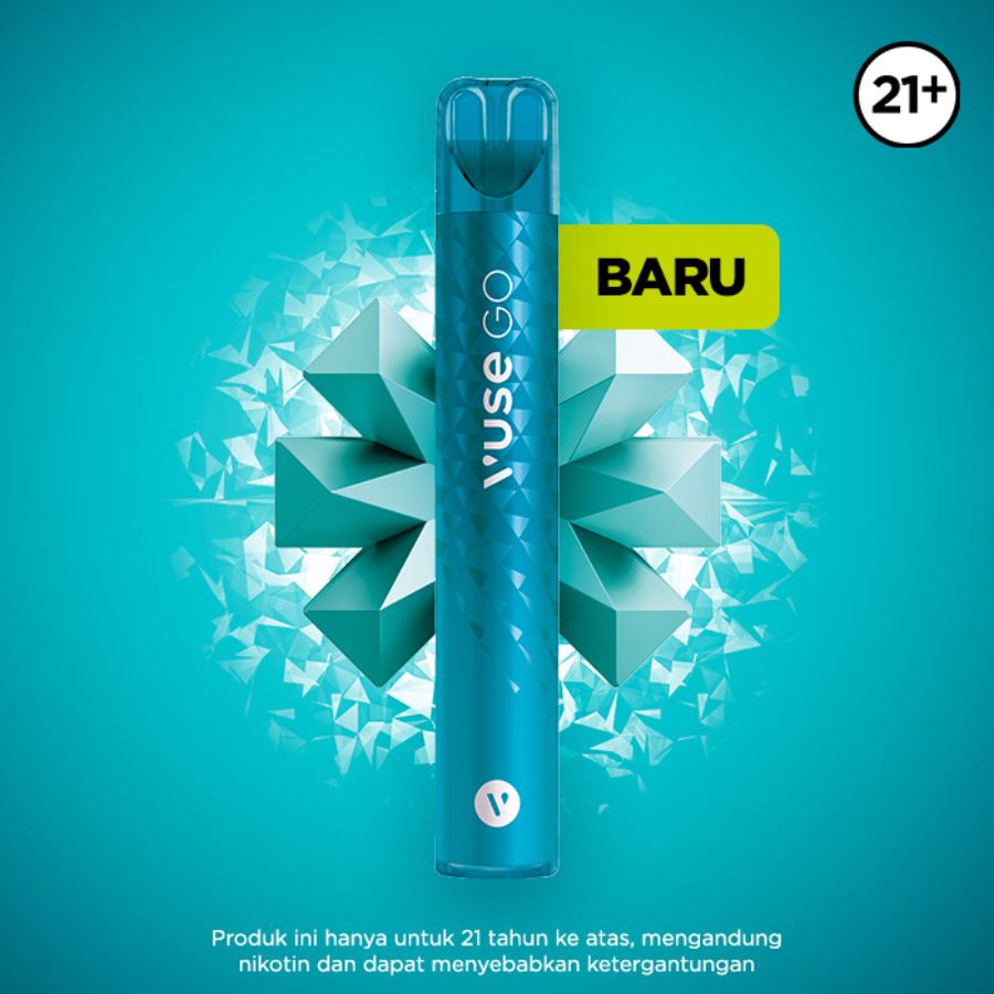 Vuse Go 700 Mint Ice Rokok Elektrik 1pcs