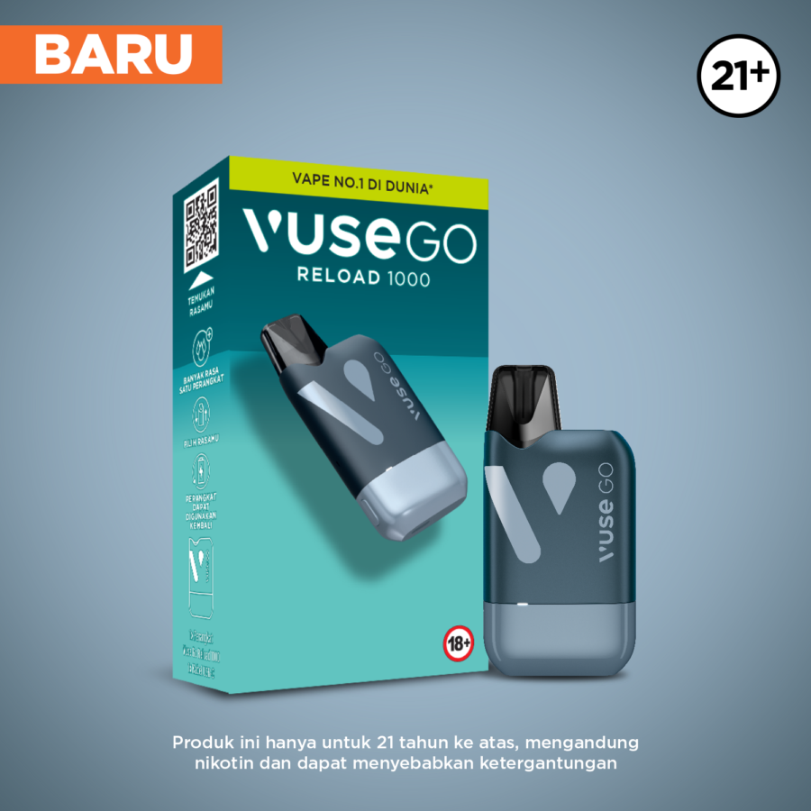 Vuse Go Reload Device - Black Rokok Elektrik 1pcs